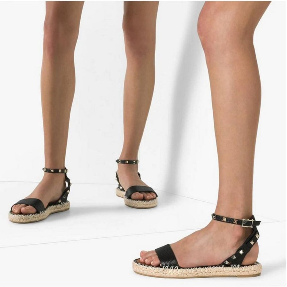❌SOLD❌Valentino Garavani Rockstud Espadrille - Picture 1 of 8